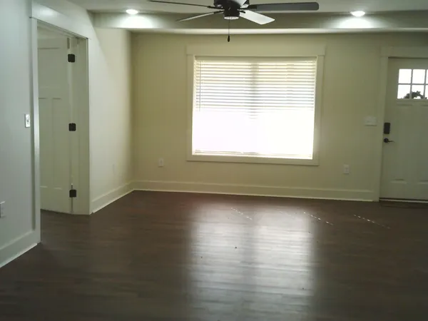 a small space with a window