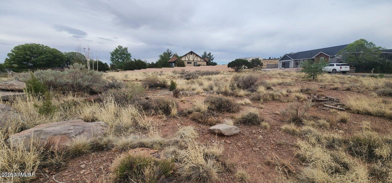 2642 West Foothill Circle, Unit 13 Snowflake, AZ 85937 - Photo 6 of 19 a view of a dry yard with lots of trees