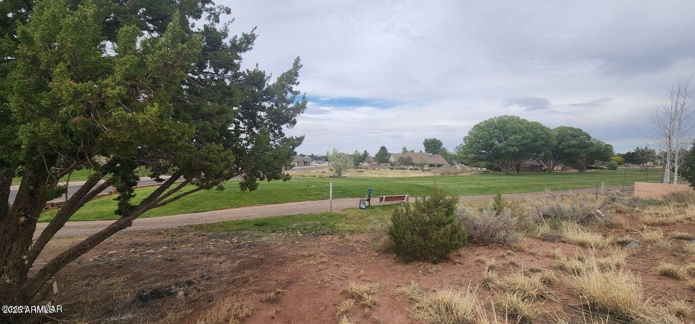 2642 West Foothill Circle, Unit 13 Snowflake, AZ 85937 - Photo 8 of 19 a view of outdoor space with green field and trees