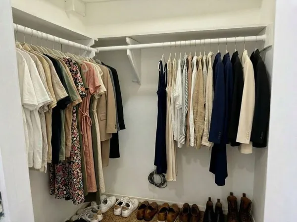 a view of swimming pool with seating space