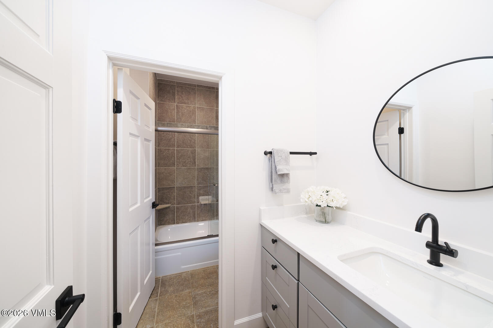 625 North Frontage Road West, Unit 32B Vail, CO 81657 - Photo 21 of 34 a bathroom with a sink and a mirror