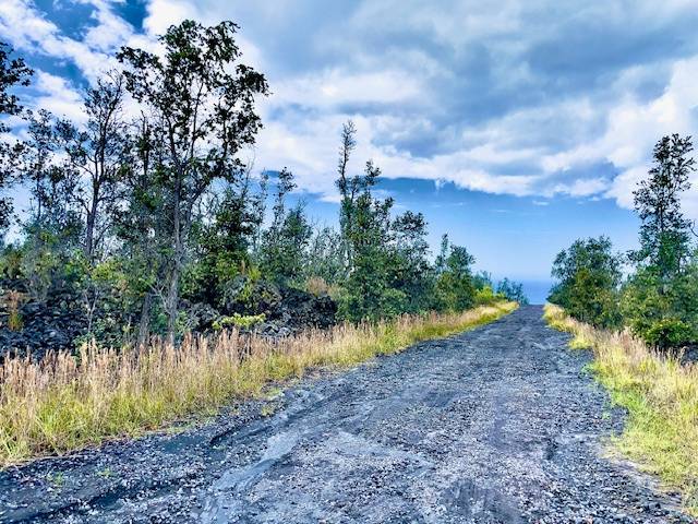 92-1080 Rd To The Sea Ocean View, HI 96704 - Photo 4 of 28 a view of a lake with a yard and large trees