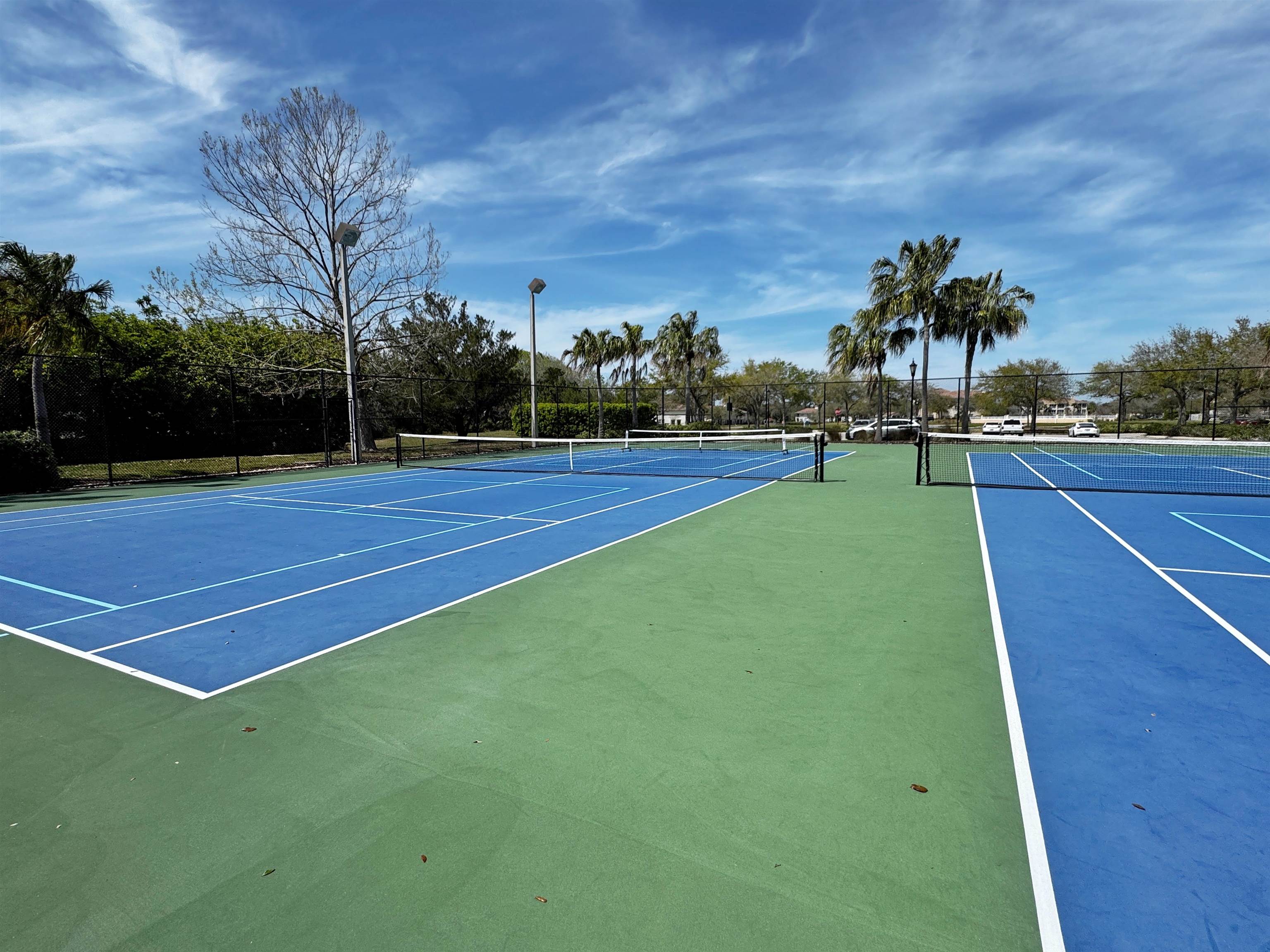 80 Riverview Bend South, Unit 814 Palm Coast, FL 32137 - Photo 38 of 39 a view of a tennis court