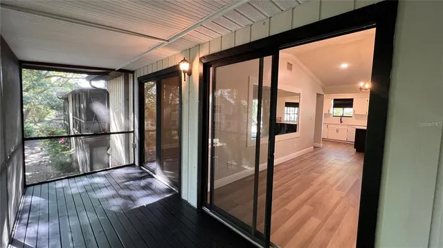 a view of a city from a window