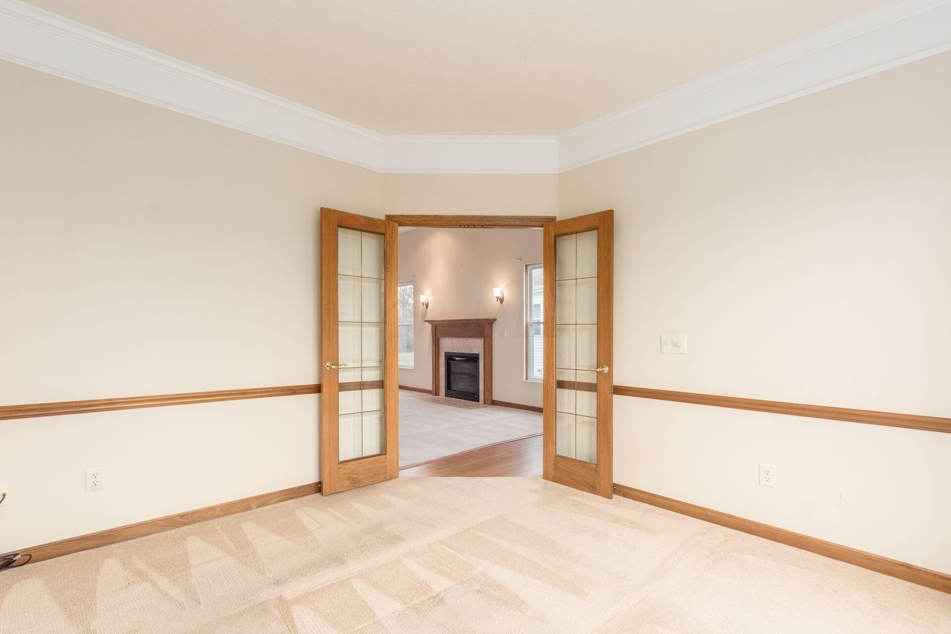 405 Shellbark Road Marysville, OH 43040 - Photo 8 of 39 Office with french doors
