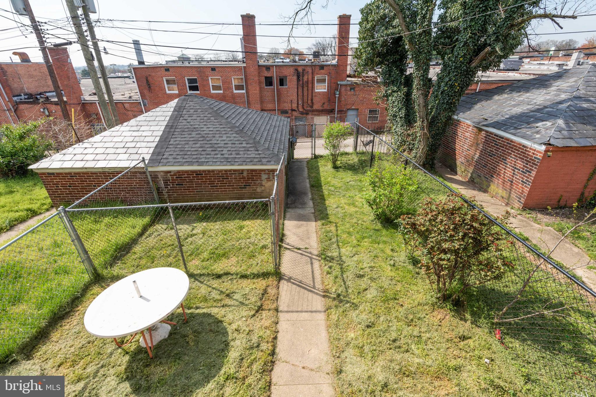 1523 Sheffield Road Baltimore, MD 21218 - Photo 28 of 43 Back yard. With a fenced area for pets if needed.