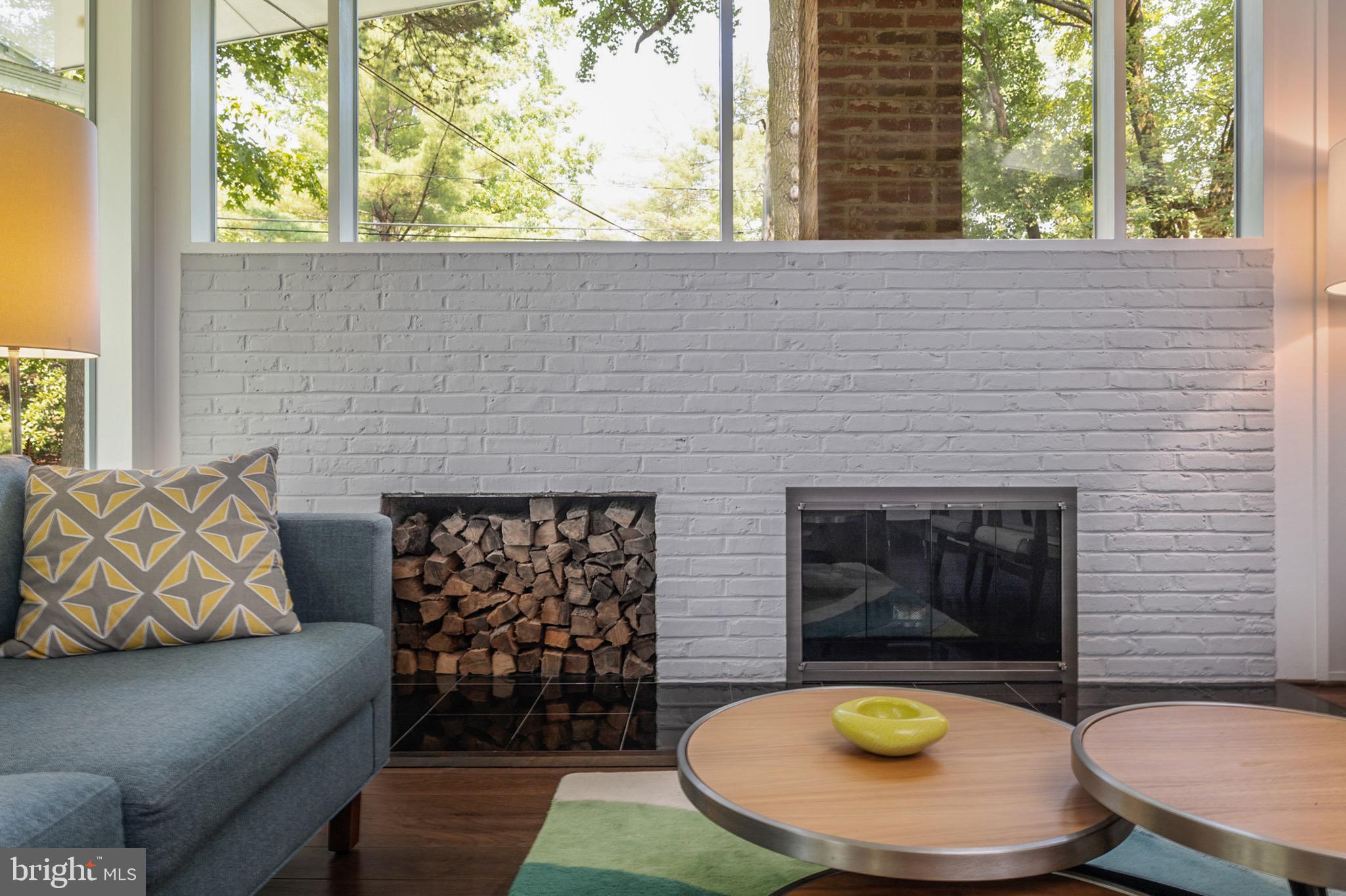 7708 Elba Road Alexandria, VA 22306 - Photo 25 of 50 Wood burning Fireplace