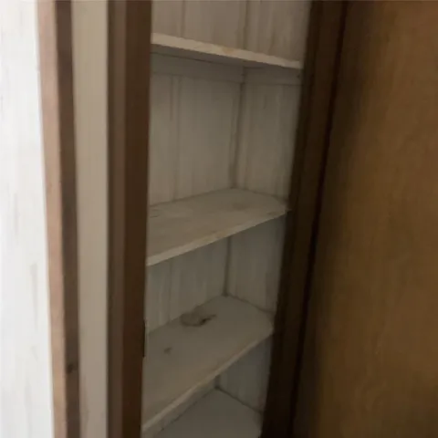 a small space with a window