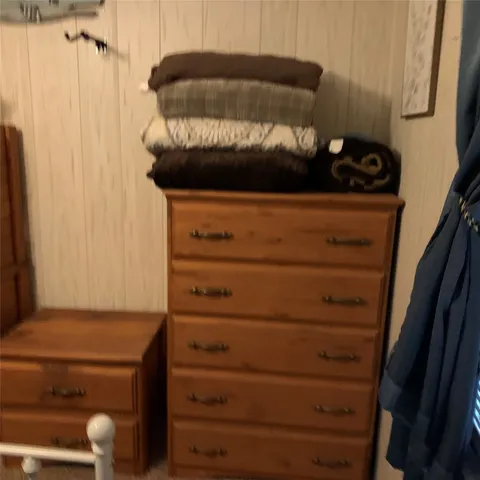 a close view of dresser