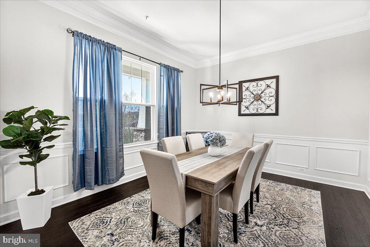 3633 Moline Court Monrovia, MD 21770 - Photo 18 of 82 a view of a dining room with furniture window and wooden floor