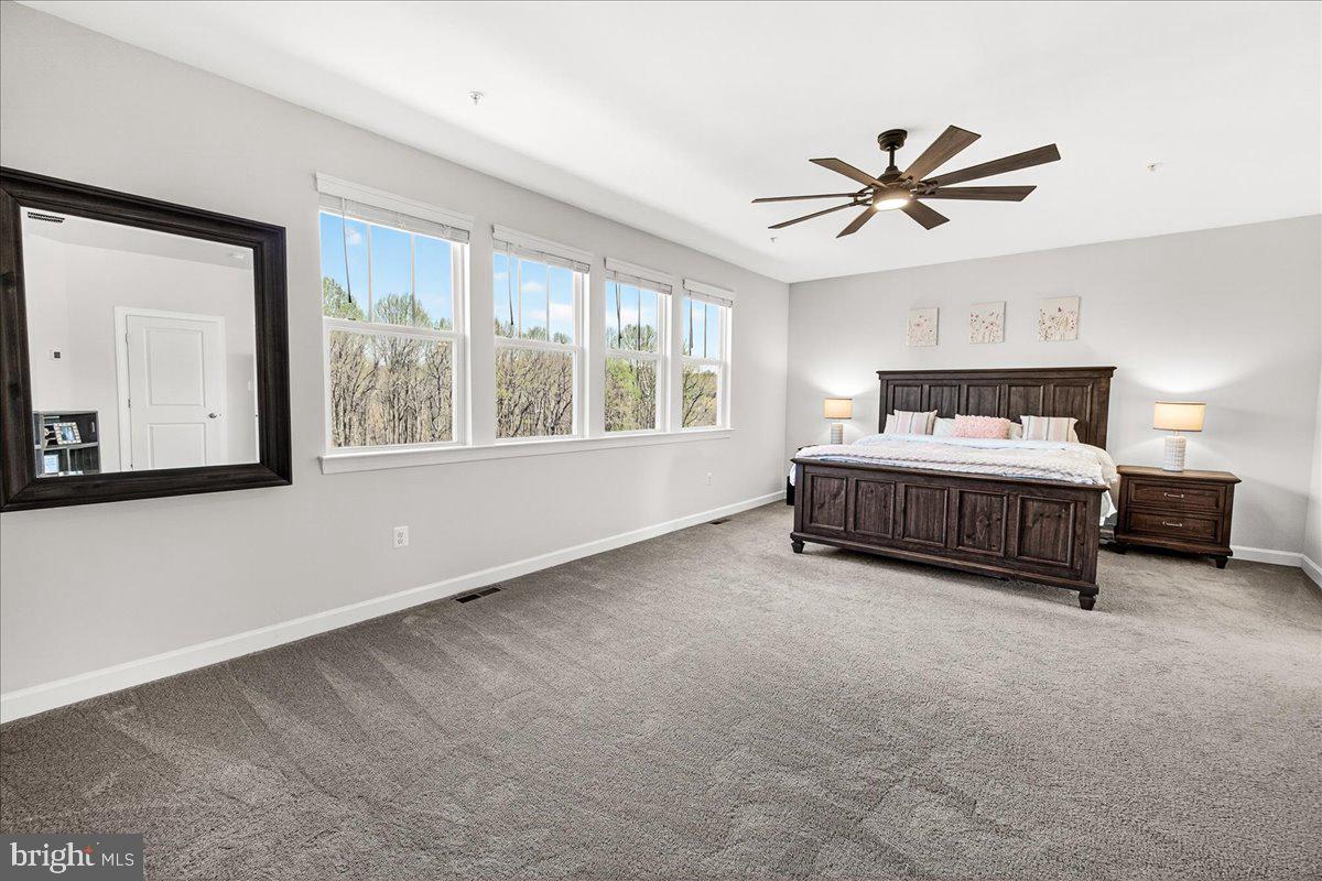 3633 Moline Court Monrovia, MD 21770 - Photo 45 of 82 a living room with a bed furniture and a large window