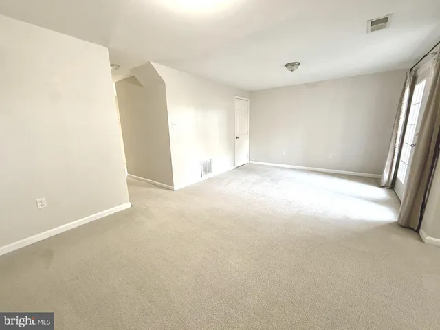 a view of empty room