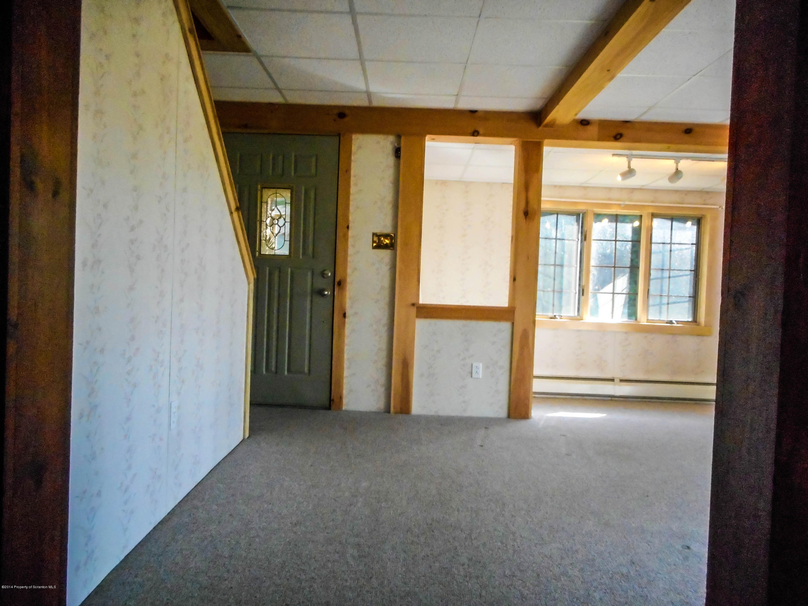 18806 Dimock To Nicholson Road Nicholson, PA 18446 - Photo 7 of 42 a view of an empty room with a window
