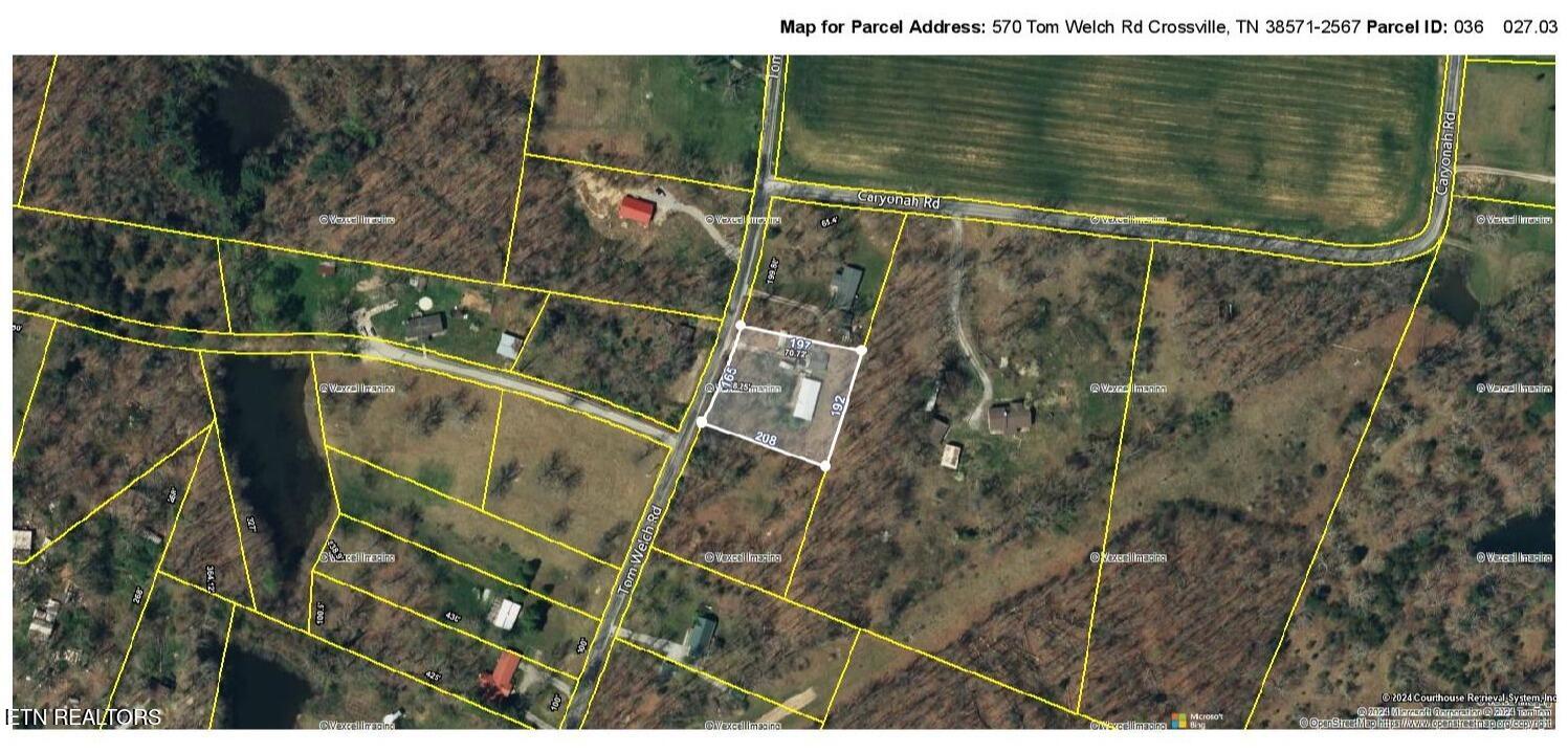 570 Tom Welch Road Crossville, TN 38571 - Photo 35 of 36 CRS%20Data%20-%20Property%20Map%20for%20