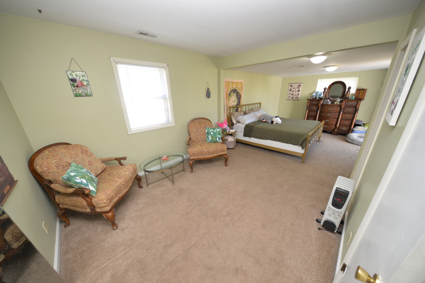 8 East Crownview Mount Vernon, IL 62864 - Photo 18 of 27 a living room with furniture and a flat screen tv