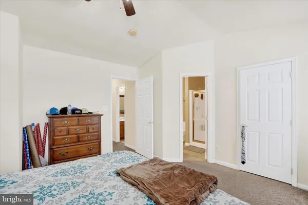 a view of room with furniture and closet
