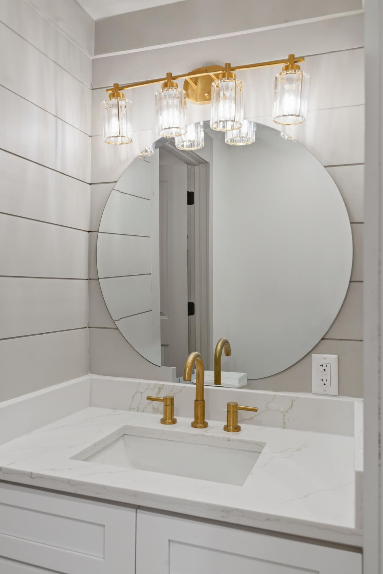 2317 Howell Street Cleveland, TN 37323 - Photo 16 of 39 a bathroom with a sink and a mirror