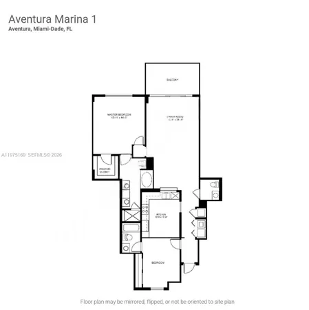 $3,200 | 3340 Northeast 190th Street, Unit 1105, Aventura, FL 33180