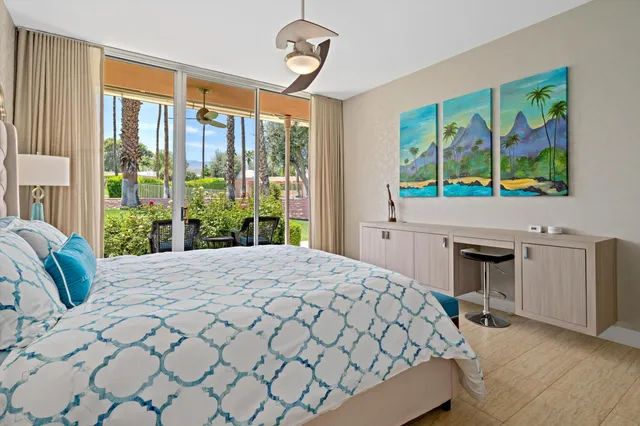 a bathroom with sink and mirror