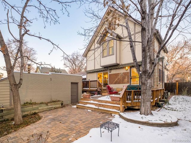 a view of outdoor space with seating area