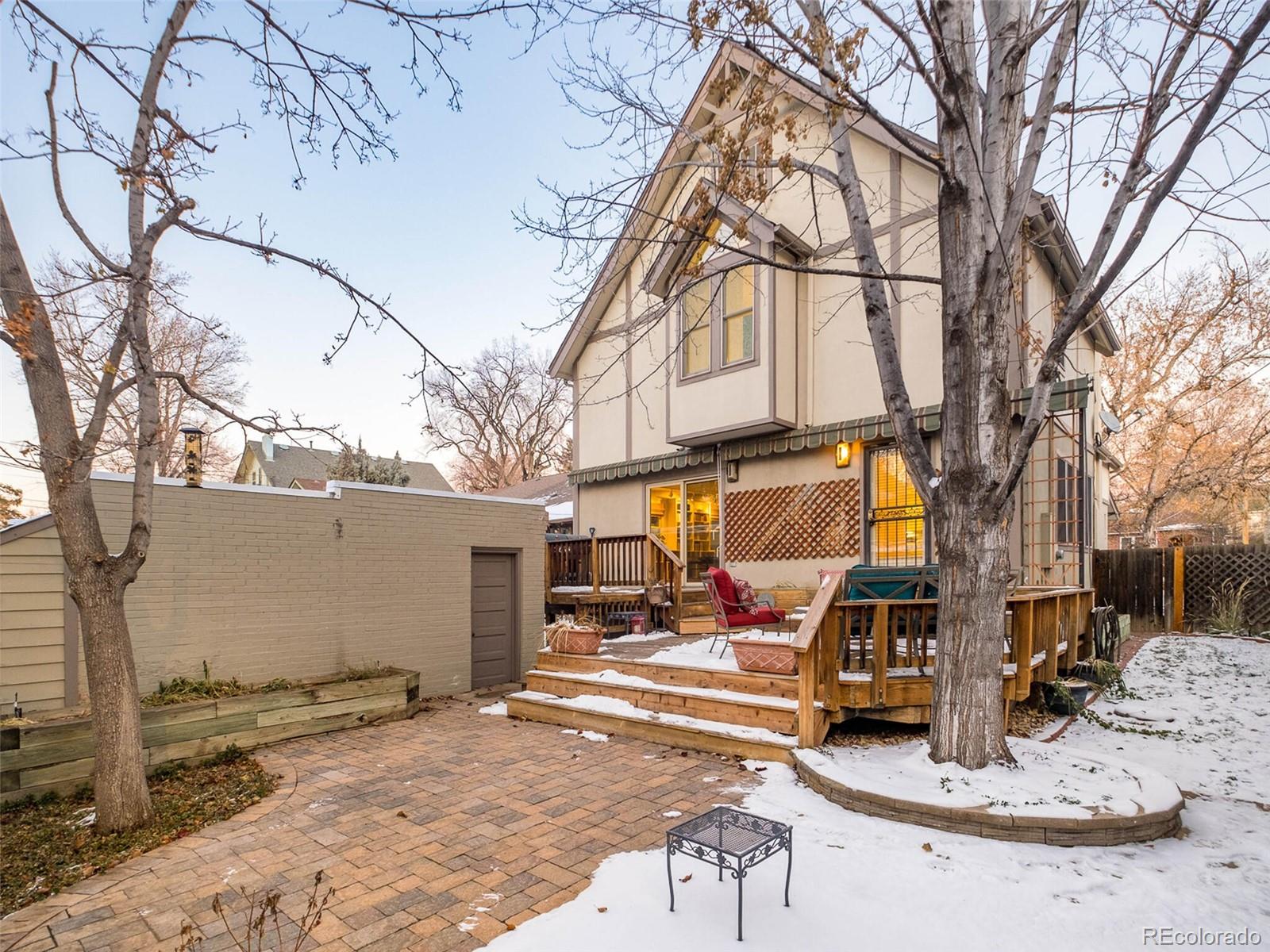 655 Gilpin Street Denver, CO 80218 - Photo 26 of 29 a view of outdoor space with seating area