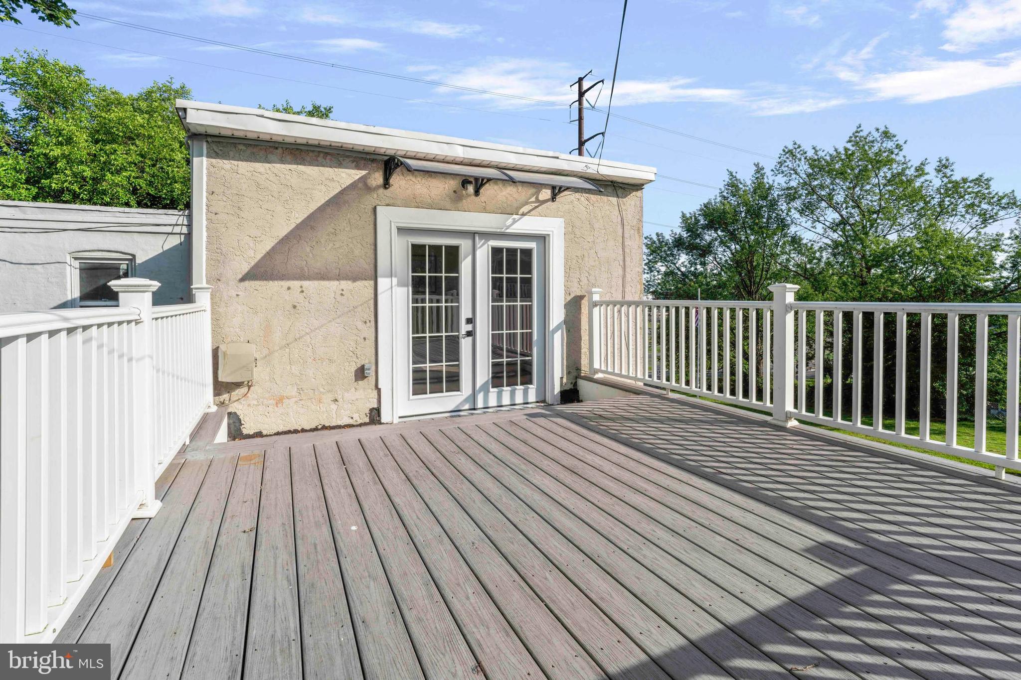 132 West Ridge Road Marcus Hook, PA 19061 - Photo 12 of 26 a view of a wooden deck