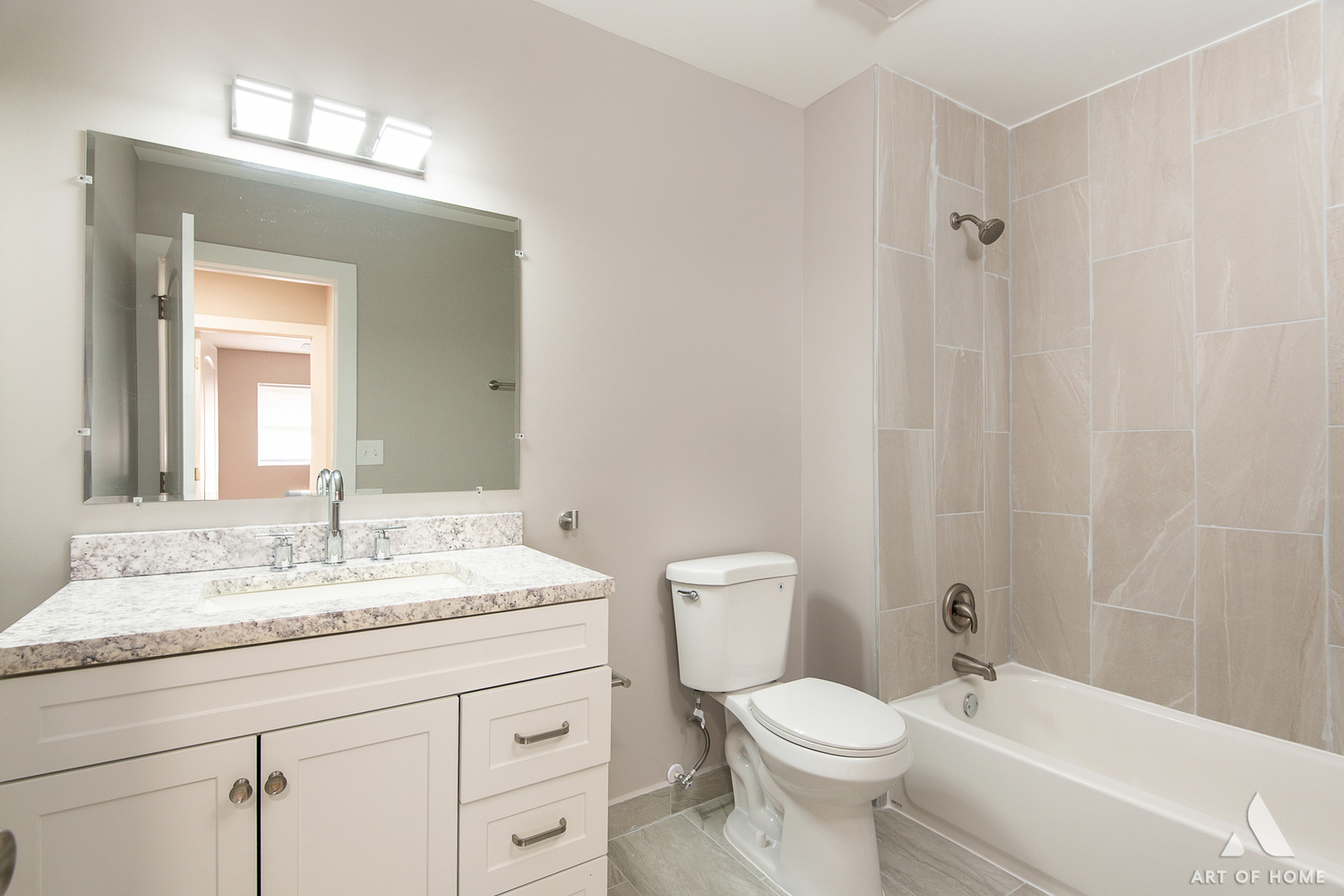 14924 Indiana Avenue Dolton, IL 60419 - Photo 12 of 73 a bathroom with a sink a toilet and shower