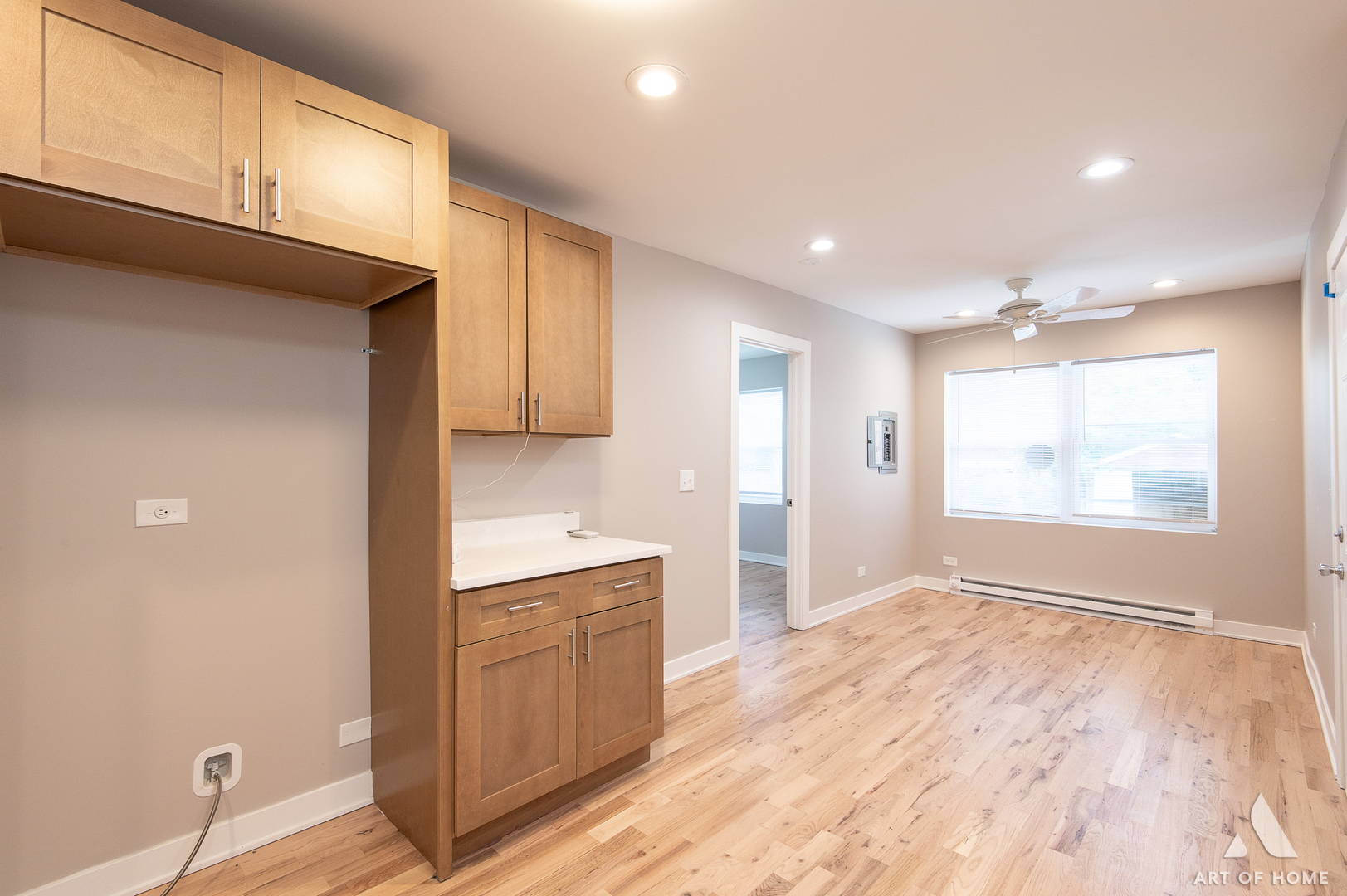 14924 Indiana Avenue Dolton, IL 60419 - Photo 21 of 73 a view of an empty room with window and wooden floor