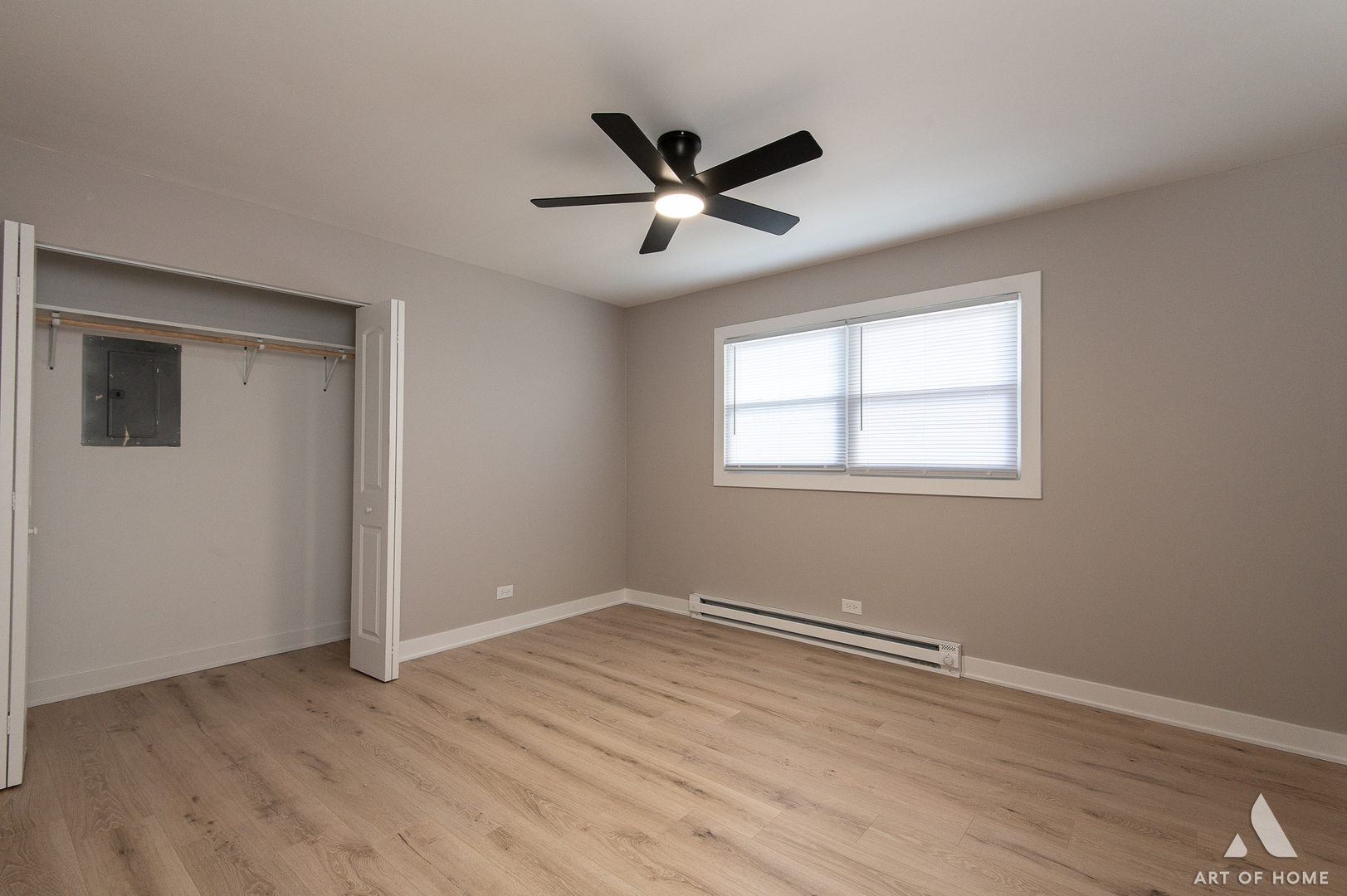 14924 Indiana Avenue Dolton, IL 60419 - Photo 36 of 73 wooden floor in an empty room with a window