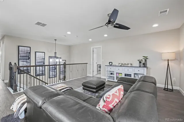 a bathroom with a mirror and a shower