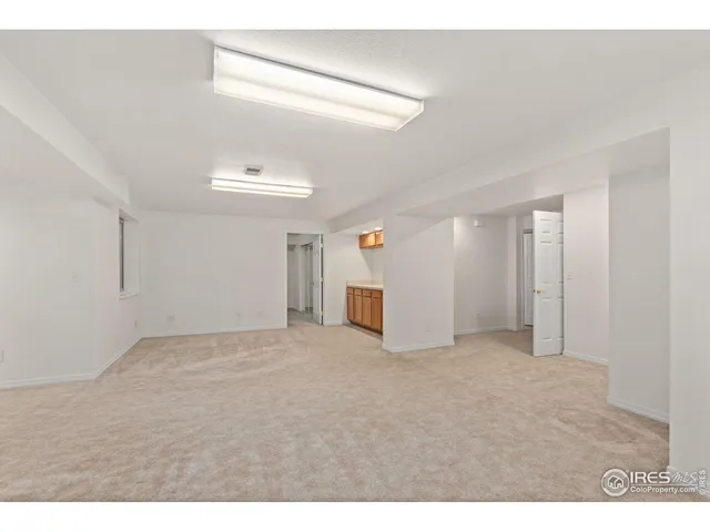 a view of empty room