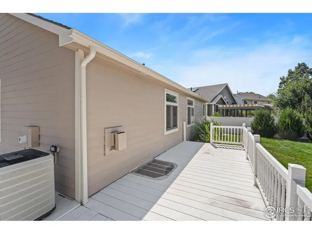 a view of a house with a balcony