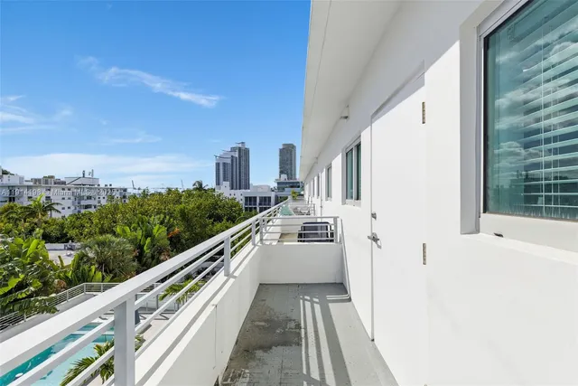 a view of balcony with outdoor space