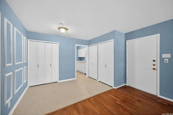 a view of empty room