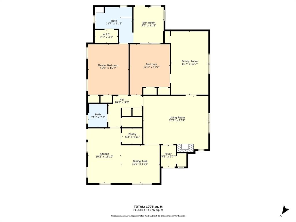 2530 Colcord Avenue Waco, TX 76707 - Photo 23 of 23 Floor plan / room layout