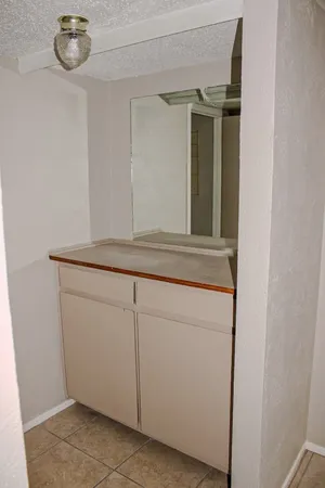 a close view of utility room
