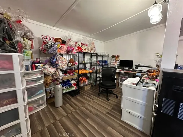 a view of a storage & utility room