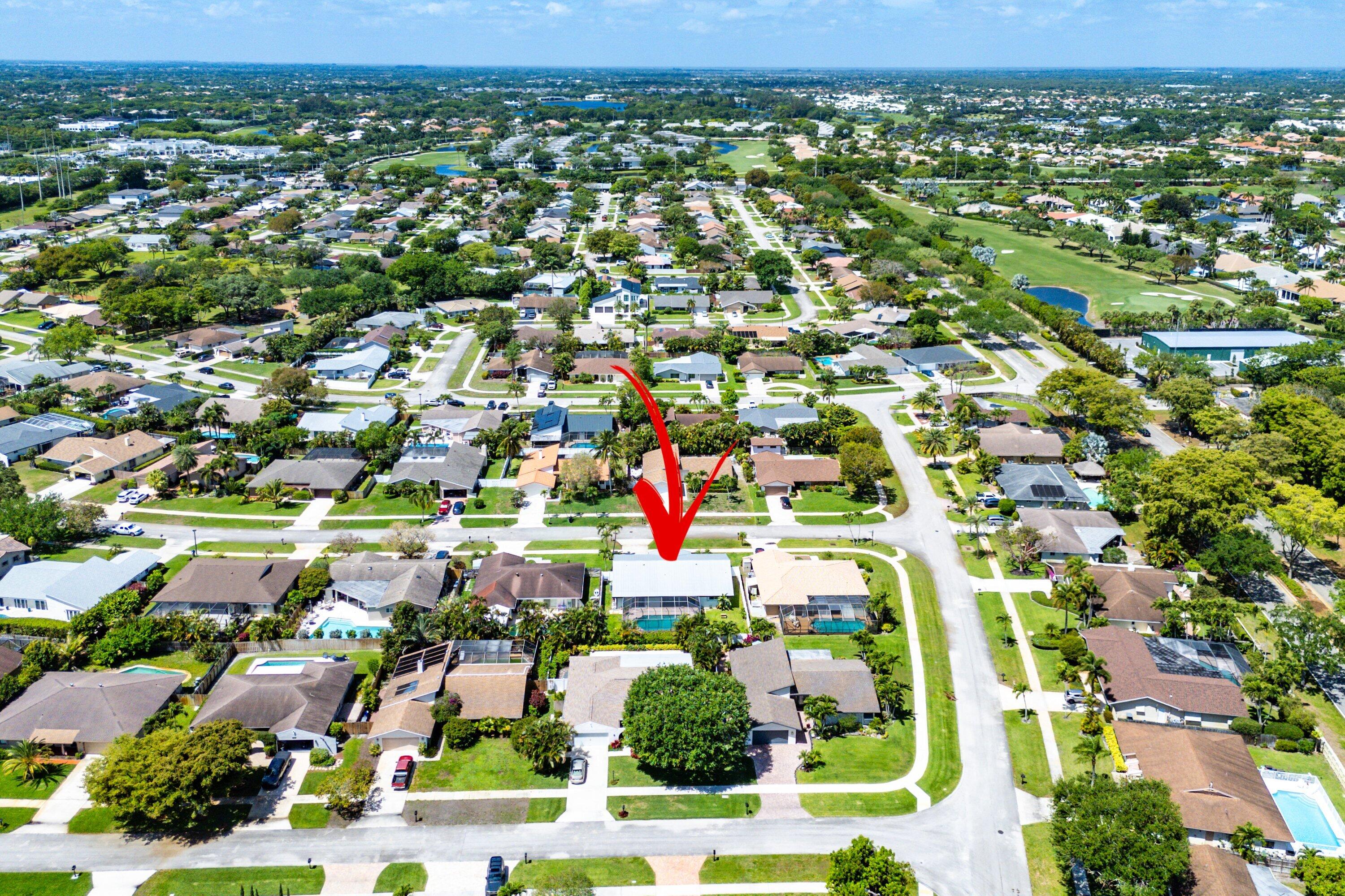 17680 Pine Needle Terrace Boca Raton, FL 33487 - Photo 49 of 60 West Aerial