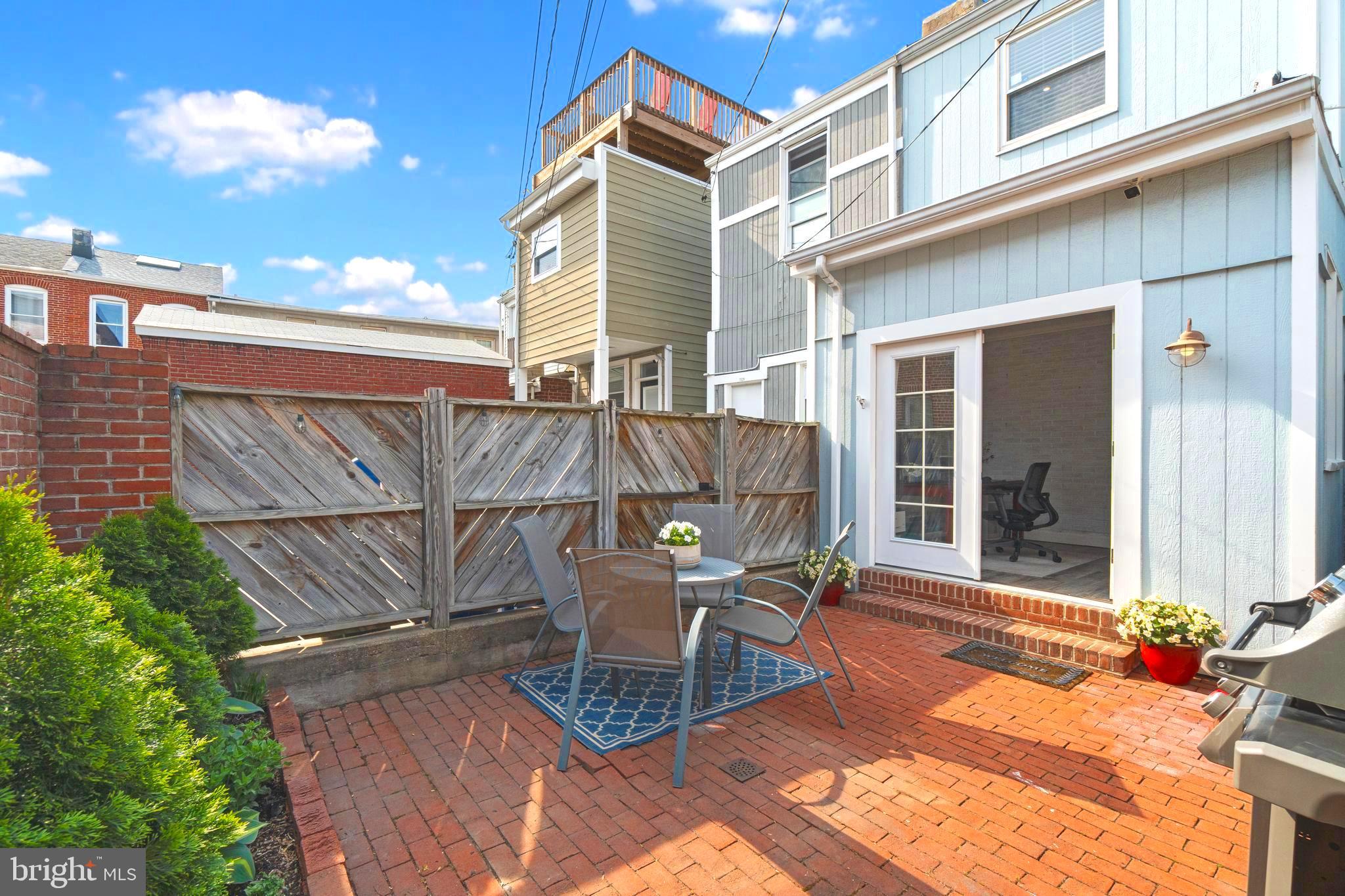 2531 Eastern Avenue Baltimore, MD 21224 - Photo 19 of 49 Enclosed rear garden courtyard
