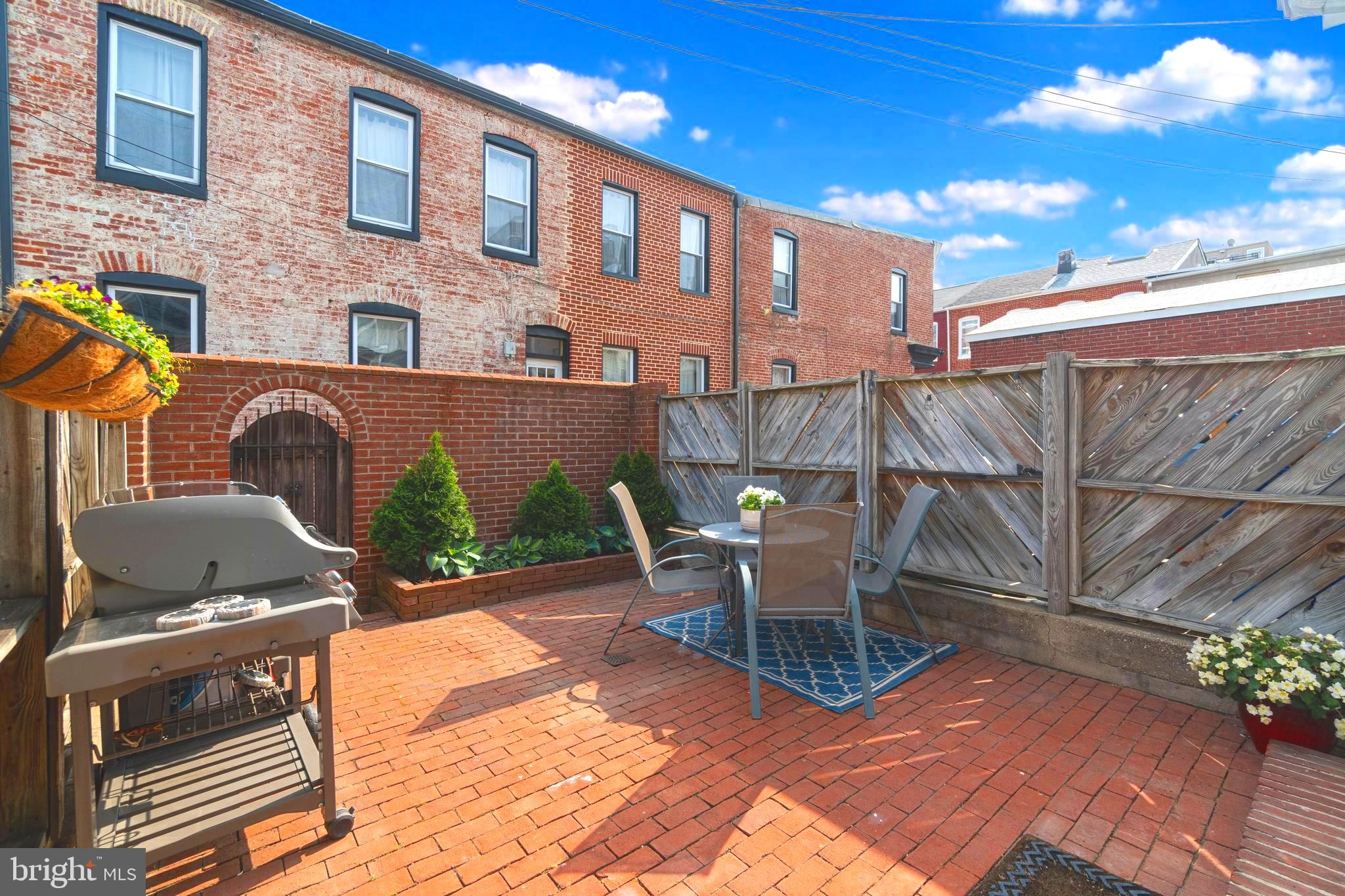 2531 Eastern Avenue Baltimore, MD 21224 - Photo 20 of 49 Enclosed rear garden courtyard