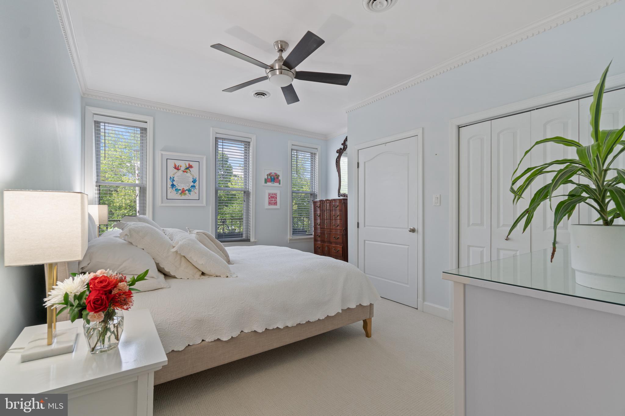 2531 Eastern Avenue Baltimore, MD 21224 - Photo 25 of 49 Primary Bedroom with ceiling fan