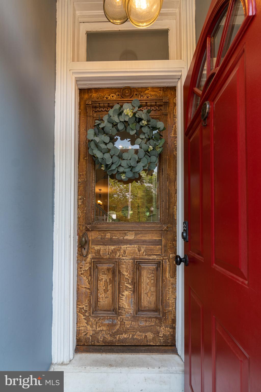 2531 Eastern Avenue Baltimore, MD 21224 - Photo 3 of 49 Interior antique door to Living Room