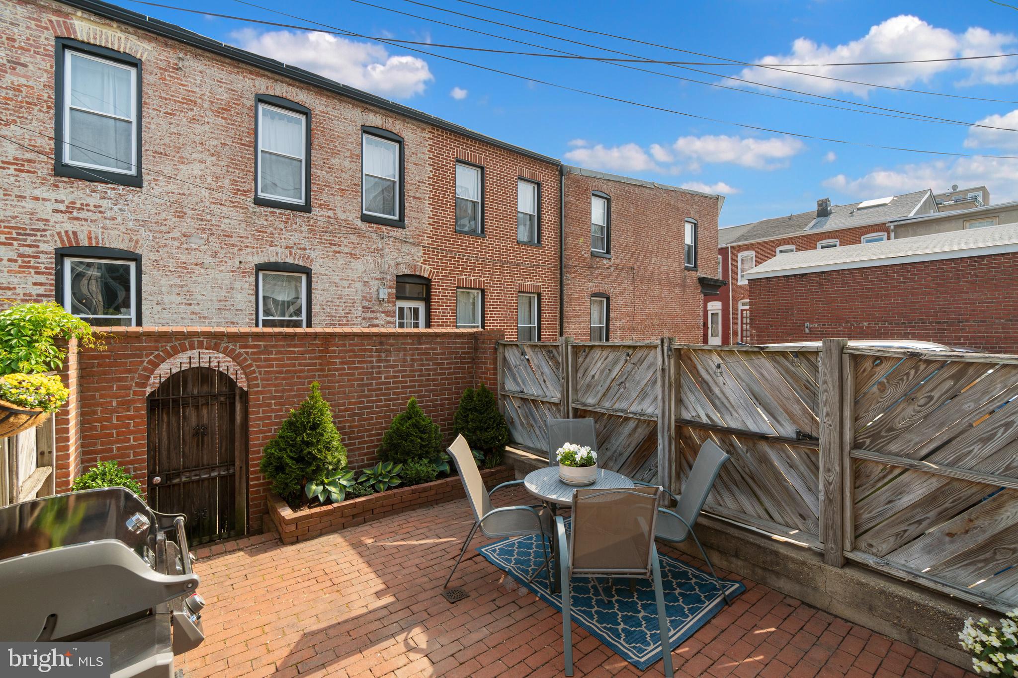 2531 Eastern Avenue Baltimore, MD 21224 - Photo 41 of 49 Private garden courtyard