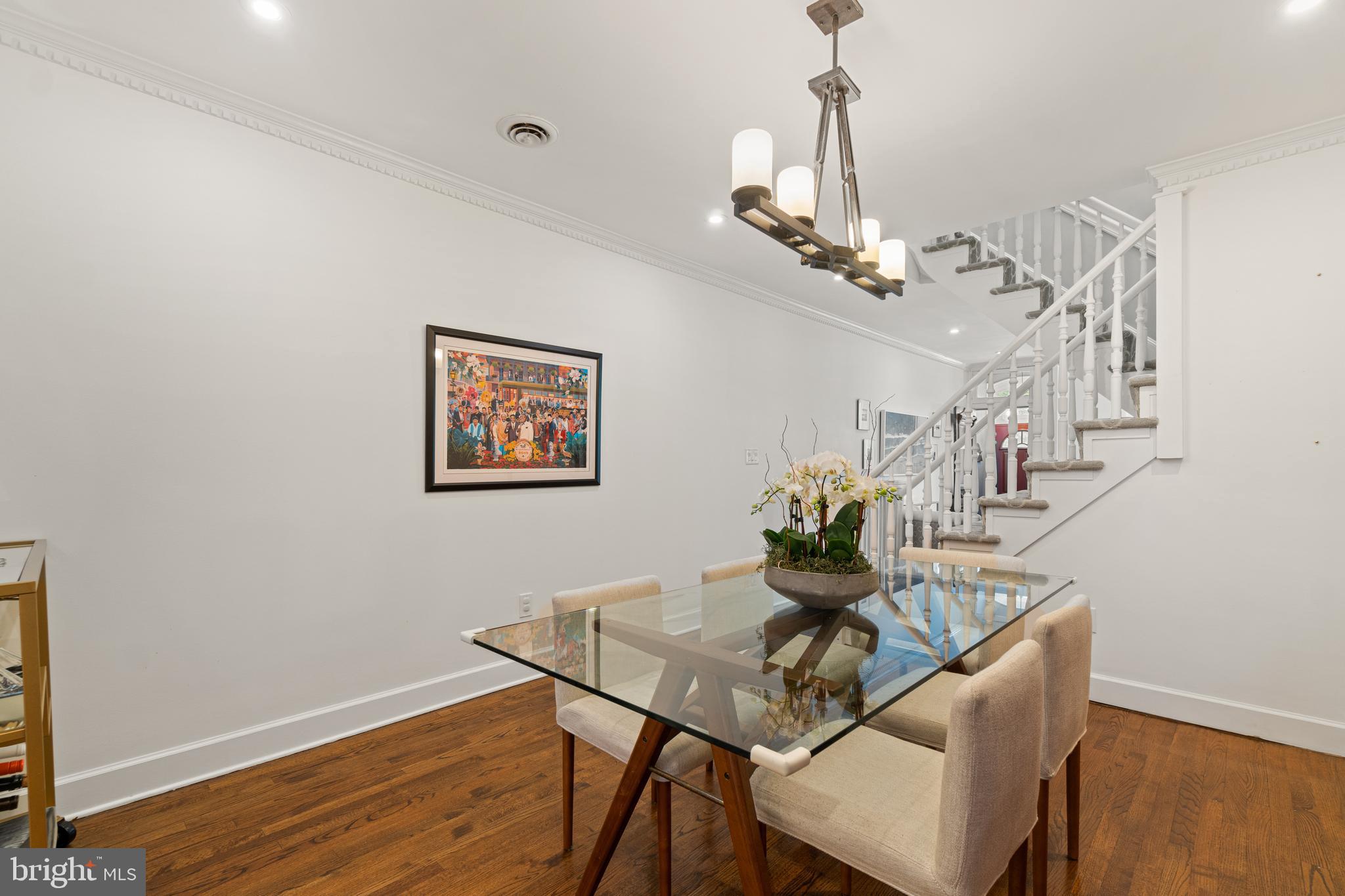 2531 Eastern Avenue Baltimore, MD 21224 - Photo 9 of 49 Dining Room with solid oak hardwood floor