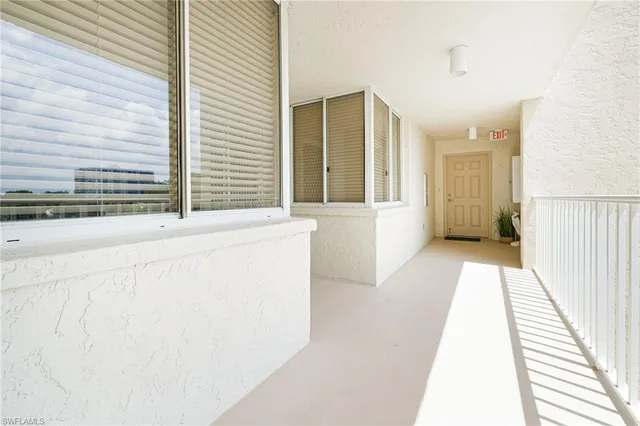 a view of a house with a hallway