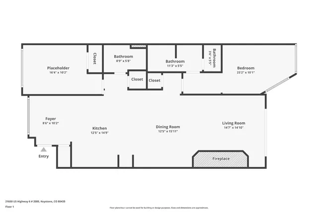 $800,000 | 21650 Highway 6, Unit 2089, Keystone, CO 80435