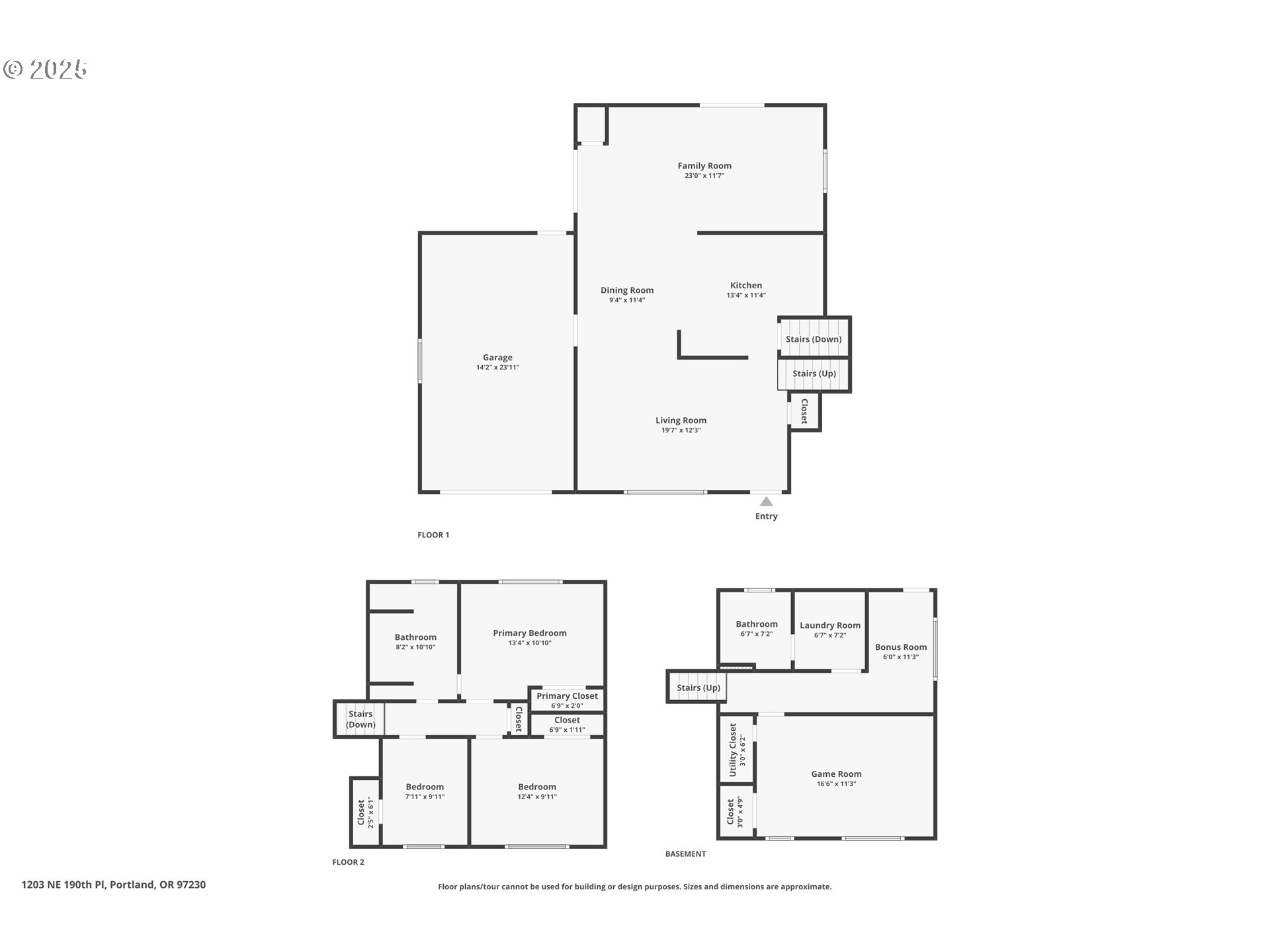 1203 Northeast 190th Place Portland, OR 97230 - Photo 48 of 48 a picture of floor plan
