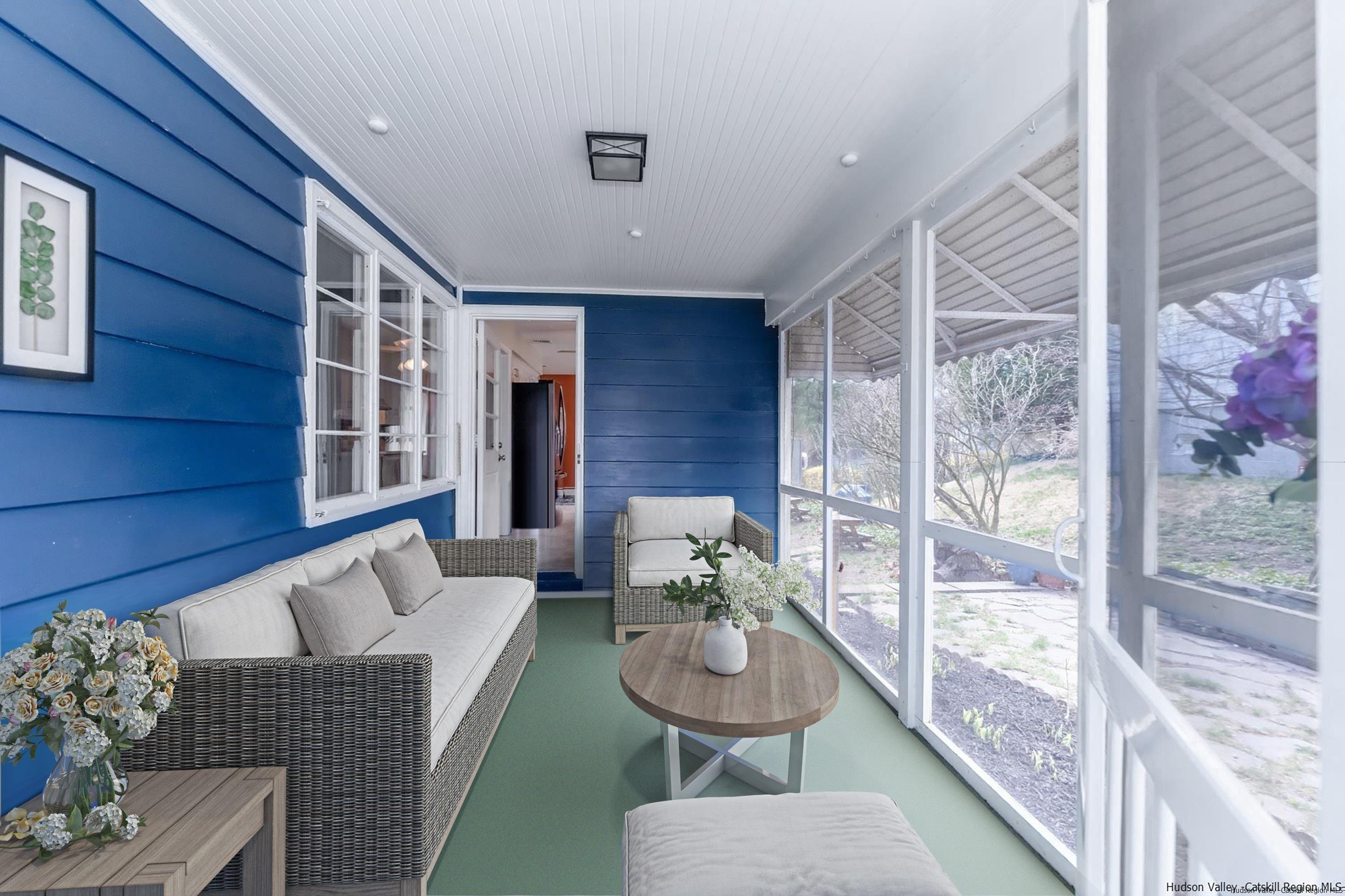 51 Sharon Lane Kingston, NY 12401 - Photo 15 of 29 a balcony with furniture and a potted plant