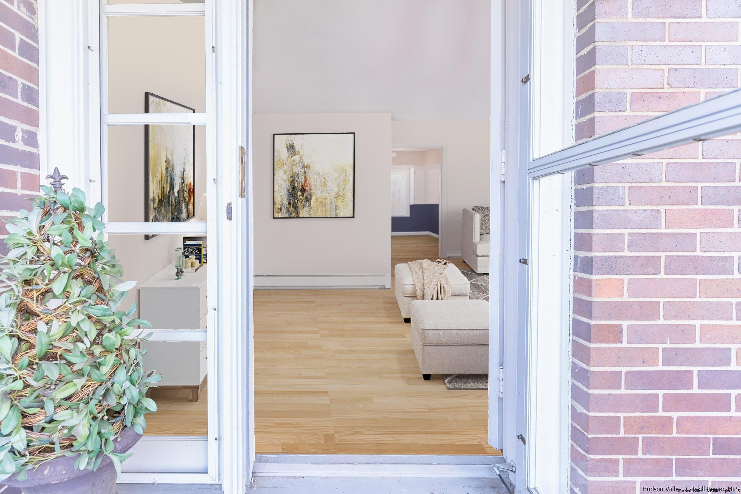 51 Sharon Lane Kingston, NY 12401 - Photo 2 of 29 a view of living room with furniture and a potted plant