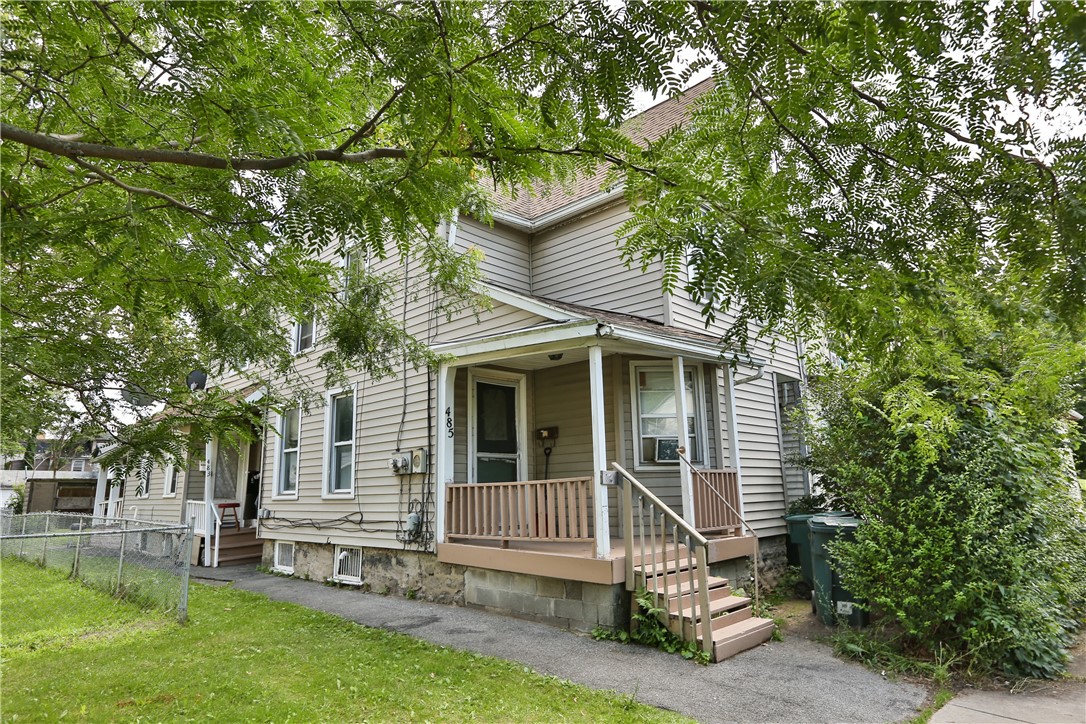 483-485 Tremont Street Rochester, NY 14608 - Photo 1 of 1 Welcome to 483-485 Tremont St.! Covered front porc